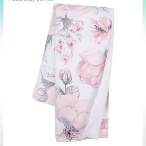 Lambs & Ivy Botanical Baby Watercolor Floral Pink
Fleece Baby Blanket